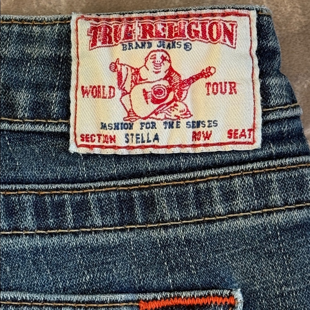 True religion, Stella size 31 skinny jeans Classic Blue Denim Jeans - Picture 12 of 16